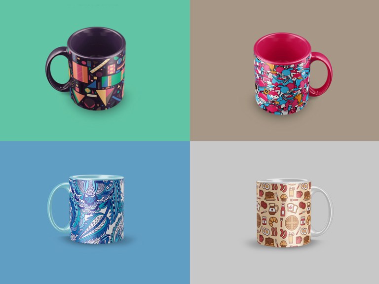 Collection of all free mockups design to present your design projects at mockuptree. 4 Free Coffee Mug Mockups Psd Psdblast