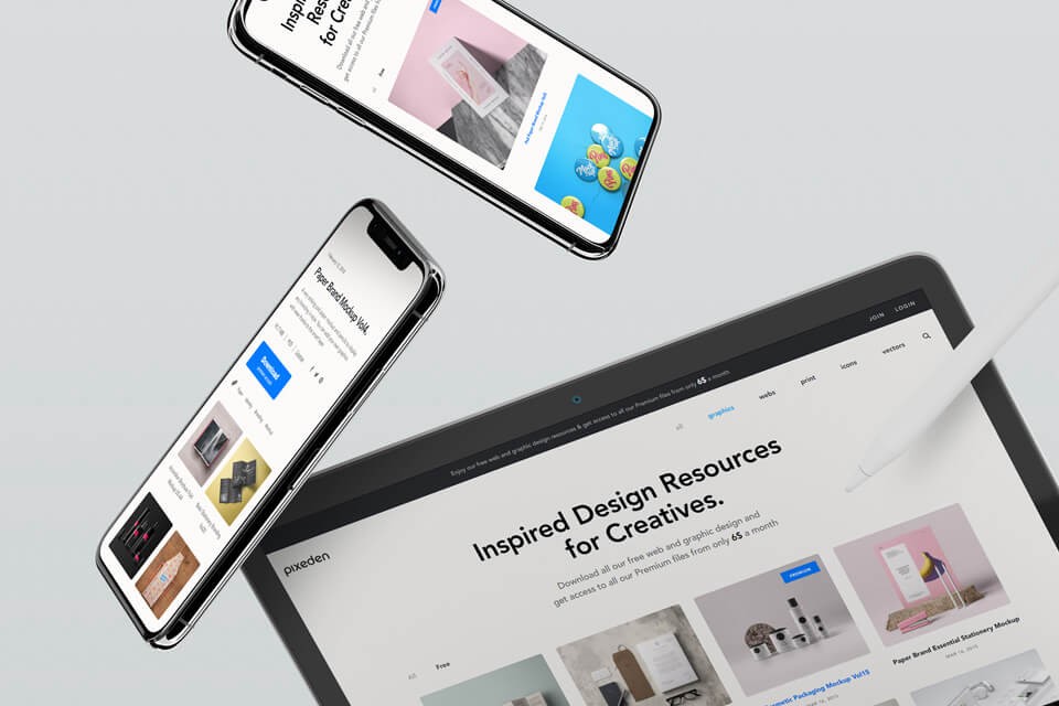 We are sharing a handy collection of responsive website mockup files so you can present your web templates and themes on a professional composition of apple . 20 Best Free Ipad Mockups And Templates Psd Sketch In 2019 By Trista Liu Prototypr