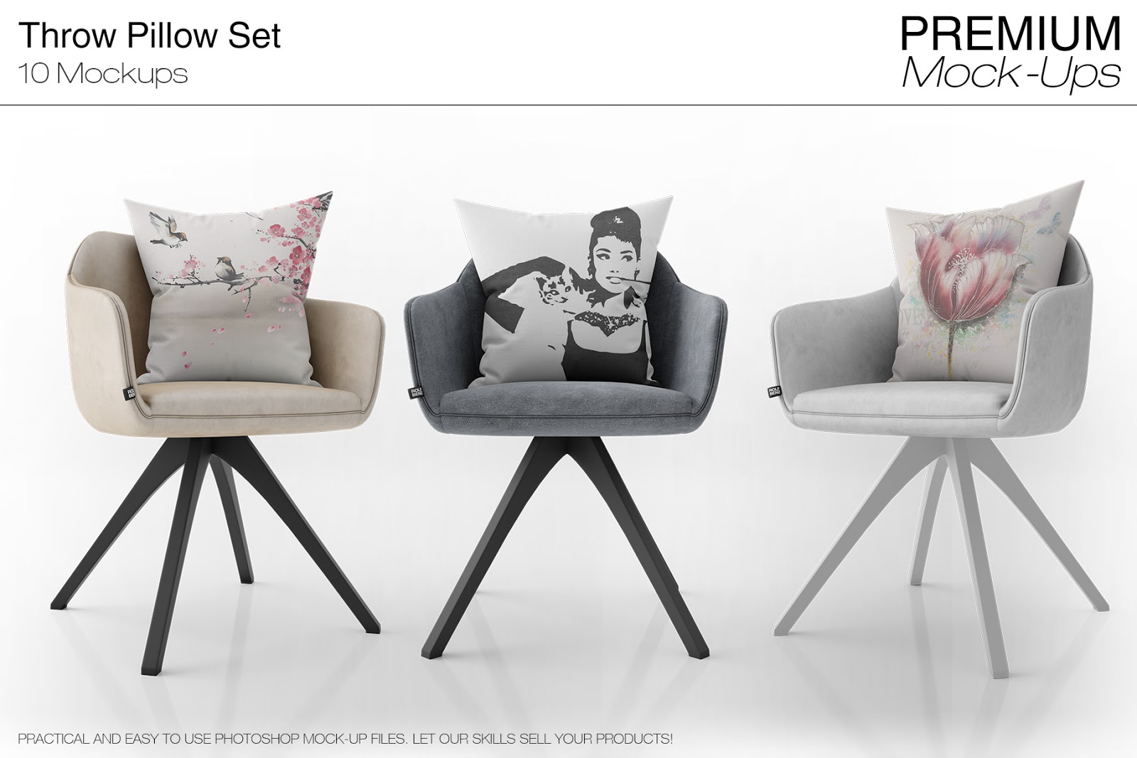 Find & download free graphic resources for pillow mockup. 150 Best Pillow Mockup Templates Graphic Design Resources