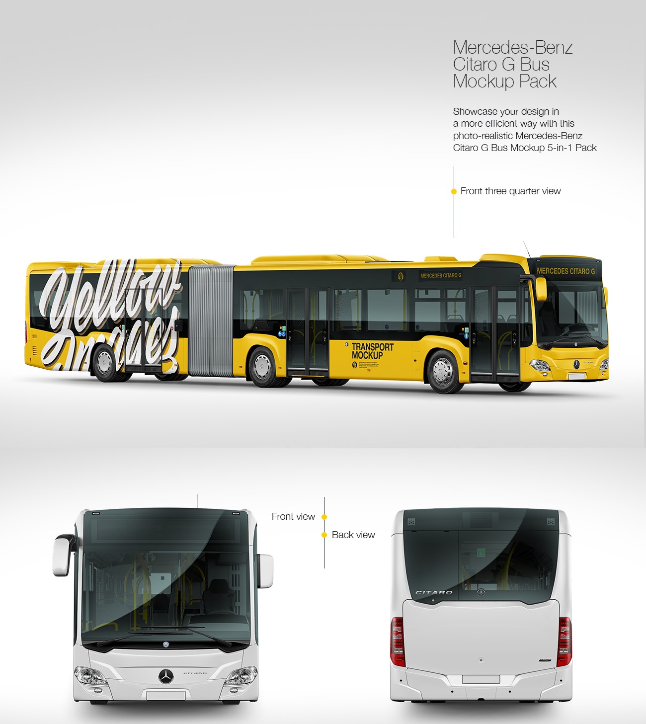 The dimensions are 3000 x 2000 px at… 160 Best Bus Mockup Templates Free Premium