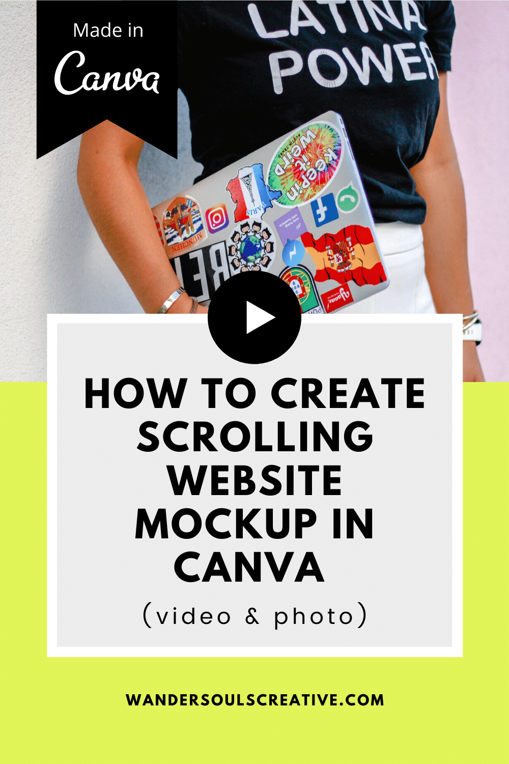 All from our global community of videographers and motion graphics designers. How To Create Scrolling Website Mockup In Canva Video Photo Wandersouls Creative