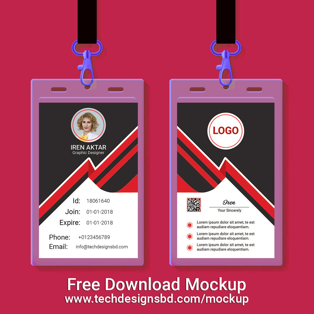 Find & download free graphic resources for id card mockup. 150 Best Id Card Mockup Templates Graphic Design Resources