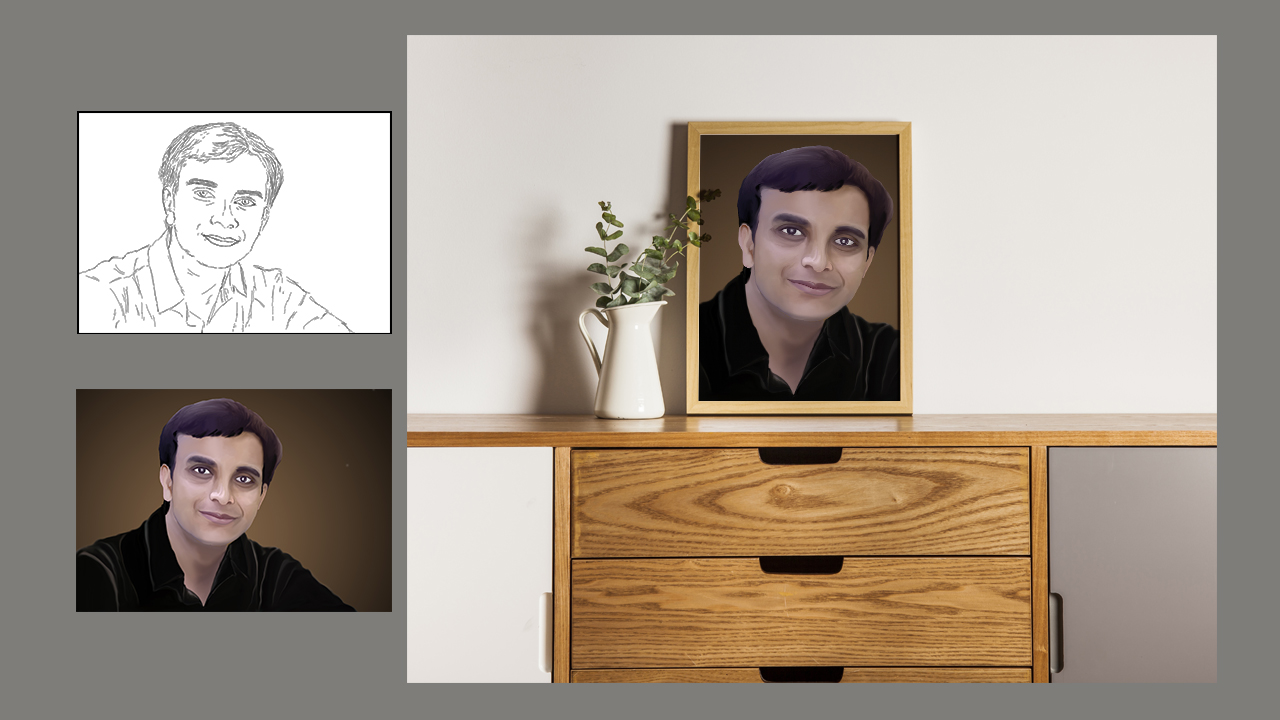 Do you feel overrun by dozens of cans filled with drips and drabs of paint you’ll never use again? Pictorial Zone Digital Painting Mockup