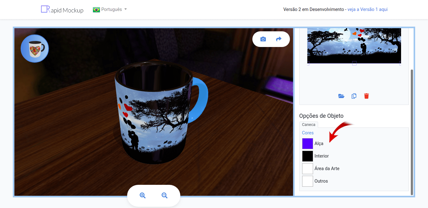 Selecione a arte/imagem de sua preferência. Como Fazer Mockup De Caneca Em 3d De Forma Facil E Descomplicada Com O Rapid Mockup By Tiago Rodrigues Medium