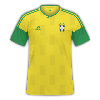 Curso de artes para futebol no photoshop: Mockup By Danilo Camisa Brasil Adidas Fantasy