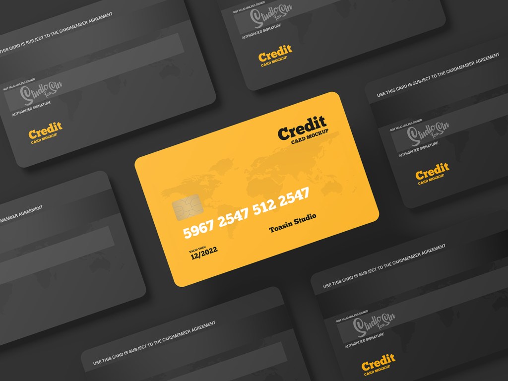 38+ Download Plastic Card Mockup Free&nbsp;Psd