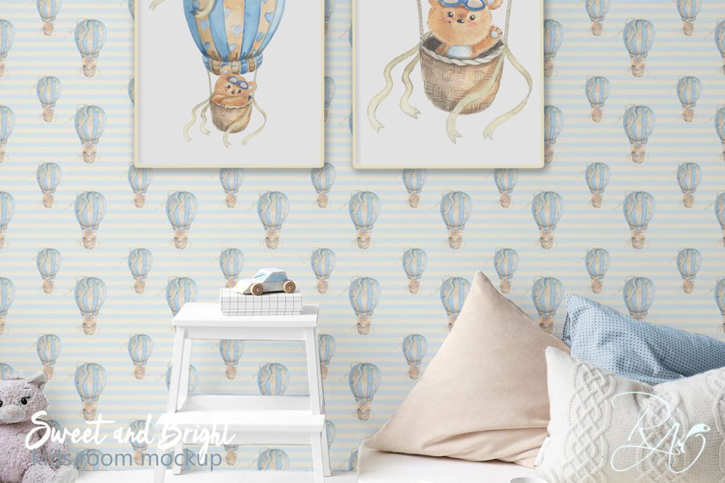 15+ Download Wall Kids Room Mockup Free&nbsp;Psd