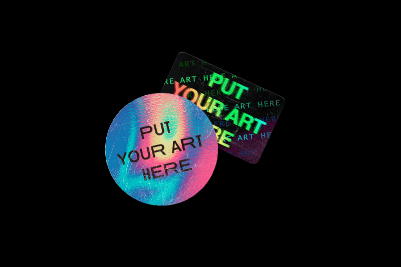 31+ Download Holographic Sticker Mockup Free&nbsp;Psd