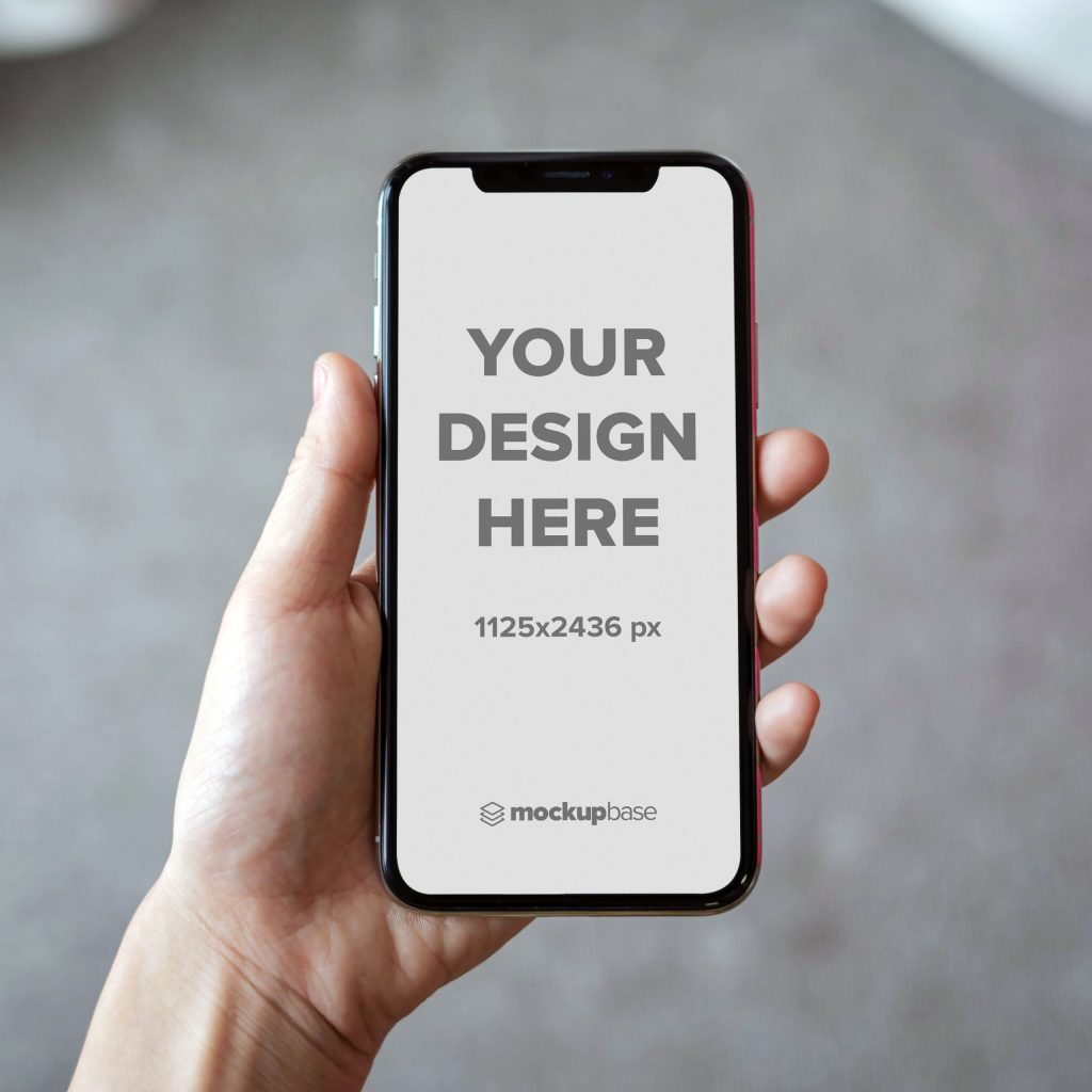 45+ Download Iphone X On Hand Mockup&nbsp;Psd