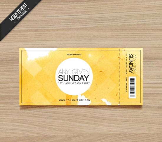 48+ Download Ticket Mockup Free&nbsp;Psd