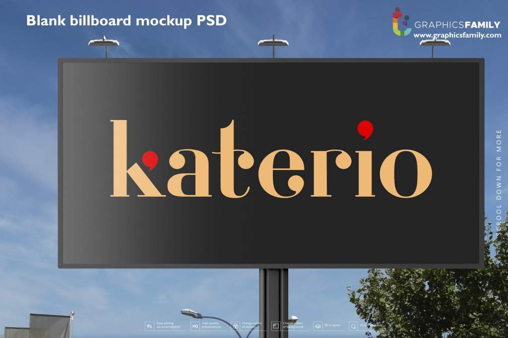 13+ Download Billboard Logo Mockup&nbsp;Psd