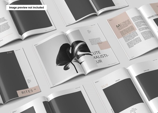 40+ Download Open Magazine Mockup Free&nbsp;Psd
