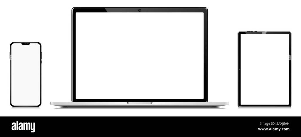 38+ Download Laptop Tablet Phone Mockup&nbsp;Psd